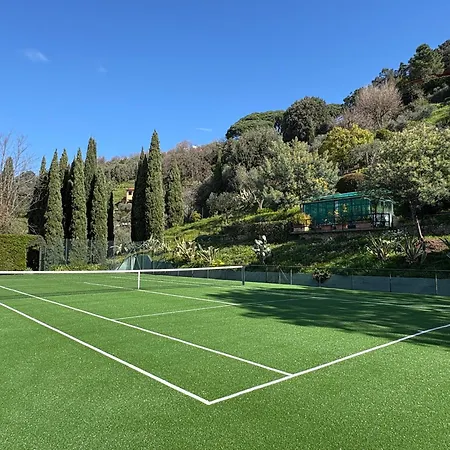 Quercia House, Inside A Private Park, Pool, Tennis, Ac, Parking Next And A Garage In Lerici!